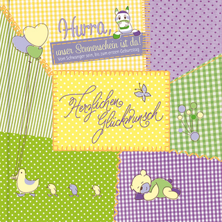 Hurra, unser Sonnenschein ist da!