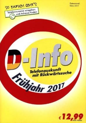 D-Info mit R&uuml;ckw&auml;rtssuche Fr&uuml;hjahr 2017, 1 CD-ROM