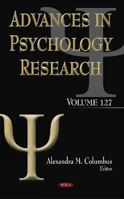 Advances in Psychology Research - 