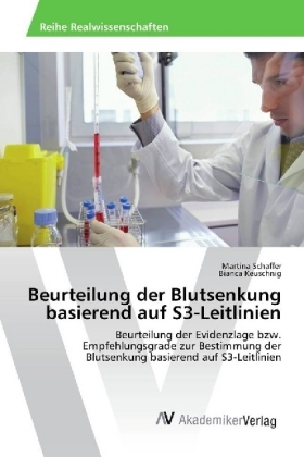 Beurteilung der Blutsenkung basierend auf S3-Leitlinien