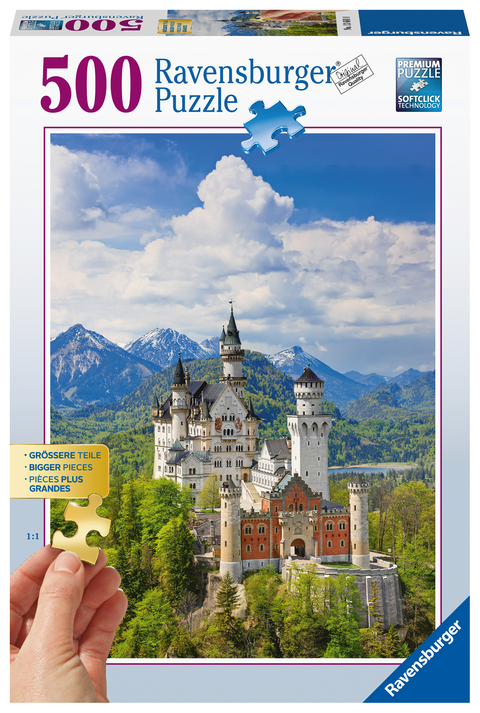 M&auml;rchenhaftes Schloss Neuschwanstein (Puzzle)