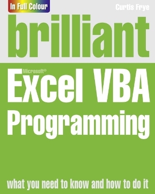 Brilliant Excel VBA Programming - Curtis Frye