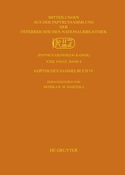 Koptisches Sammelbuch IV - 
