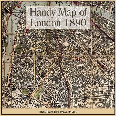 London, Handy Map of London (c.1890)
