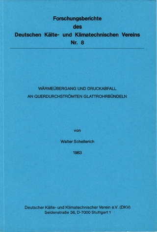 Wärmeübergang und Druckabfall an querdurchströmten Glattrohrbündeln