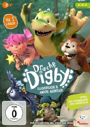 Drache Digby. Tl.1, 1 DVD