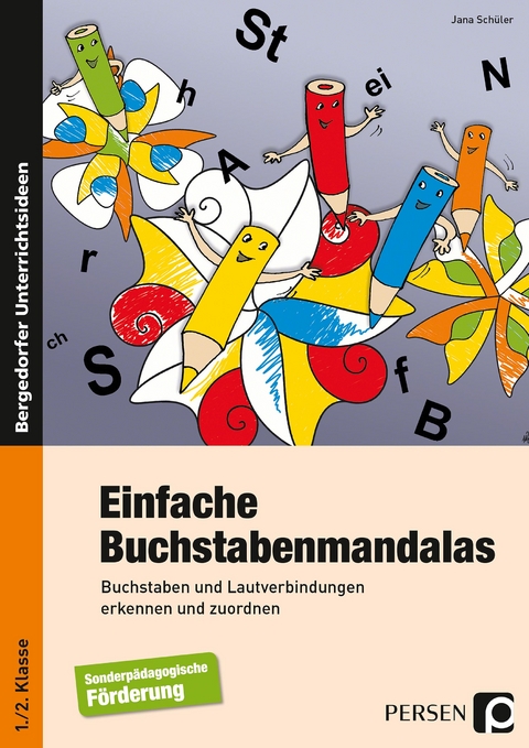 Einfache Buchstabenmandalas - Jana Sch&uuml;ler