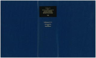 Katalog der illustrierten Handschriften des Mittelalters Einbanddecke für Band 7