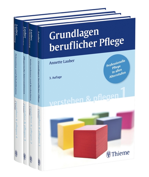 verstehen & pflegen (4 B&auml;nde im Schuber) - Annette Lauber, Petra Schmalstieg