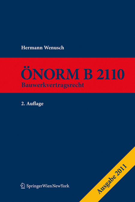 &Ouml;NORM B 2110 - Hermann Wenusch