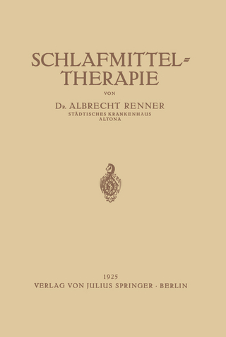 Schlafmittel-Therapie