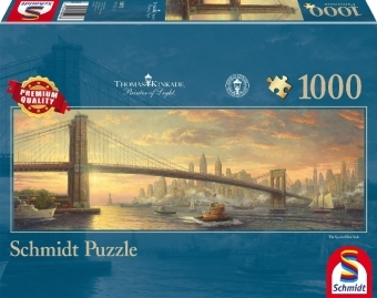Brooklyn Bridge, New York (Puzzle) - Thomas Kinkade