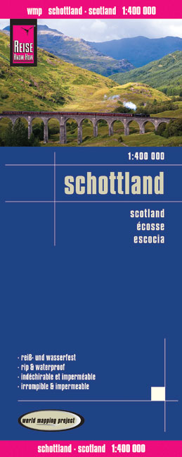 Reise Know-How Landkarte Schottland (1:400.000)