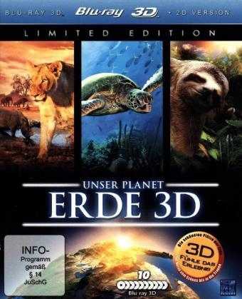 Unser Planet Erde 3D, 10 Blu-ray