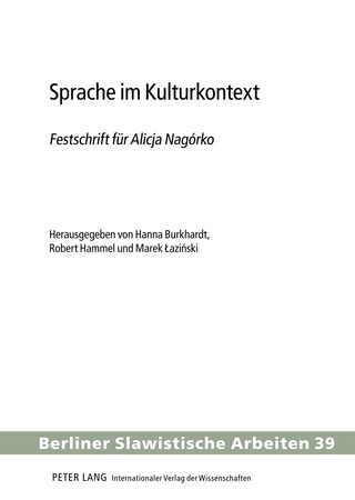 Sprache im Kulturkontext