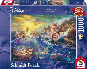 Disney Kleine Meerjungfrau, Arielle (Puzzle) - Thomas Kinkade