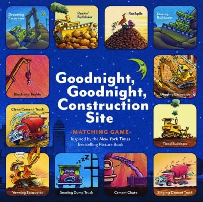 Goodnight, Goodnight, Construction Site Matching Game - Sherri Duskey Rinker, Tom Lichtenheld, Sherri Duskey Rinker