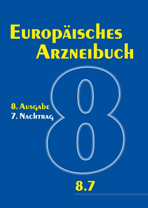 Europ&auml;isches Arzneibuch 8. Ausgabe, 7. Nachtrag