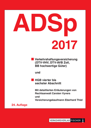 ADSp 2017 mit Erläuterungen