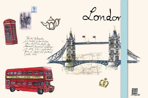 World Cities Green Sticky Notes