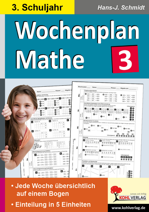 Wochenplan Mathe / Klasse 3 - Hans-J. Schmidt