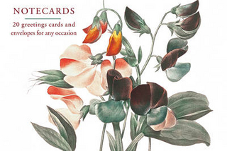Card Box of 20 Notecards and Envelopes: Sweetpea