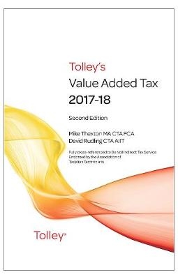 Tolley's Value Added Tax 2017-2018 (Second edition only)