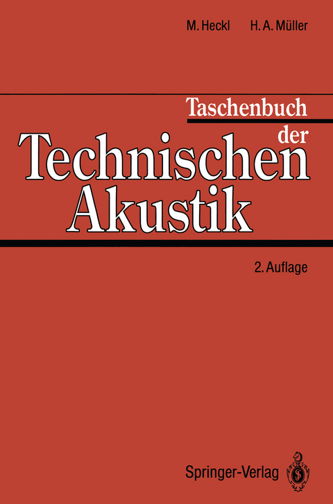 Taschenbuch der Technischen Akustik - 