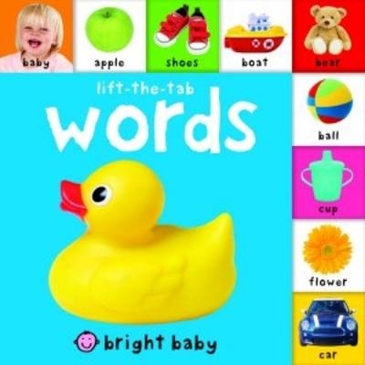 Bright Baby Lift The Tab Words - Roger Priddy