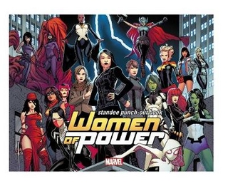 Heroes of Power: The Women of Marvel Standee Punch-Out Book