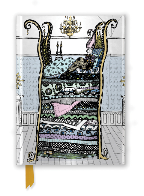 Peacock: Princess and the Pea (Foiled Journal) - 
