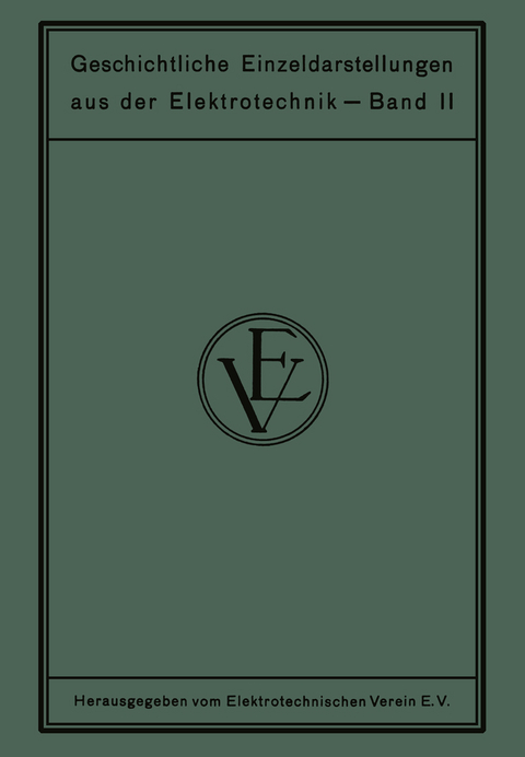 Die geschichtliche Entwicklung der Hochspannungs-Schalttechnik - M.L. Vogelsang