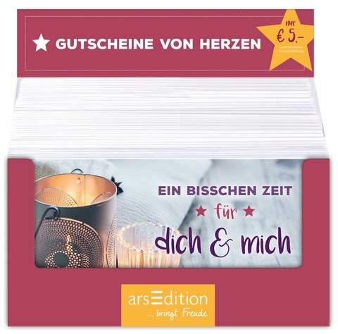 Display Gutscheinb&uuml;cher