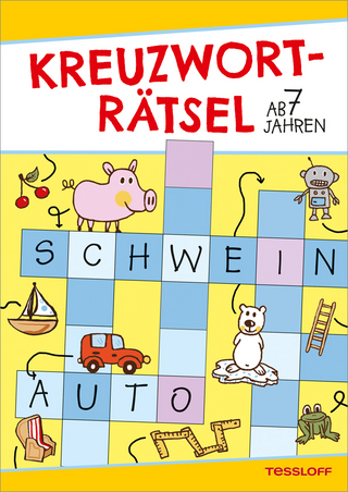 Kreuzworträtsel ab 7 Jahren(Gelb/Schwein)