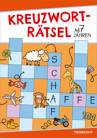 Kreuzworträtsel ab 7 Jahren (Rot/Schaf)