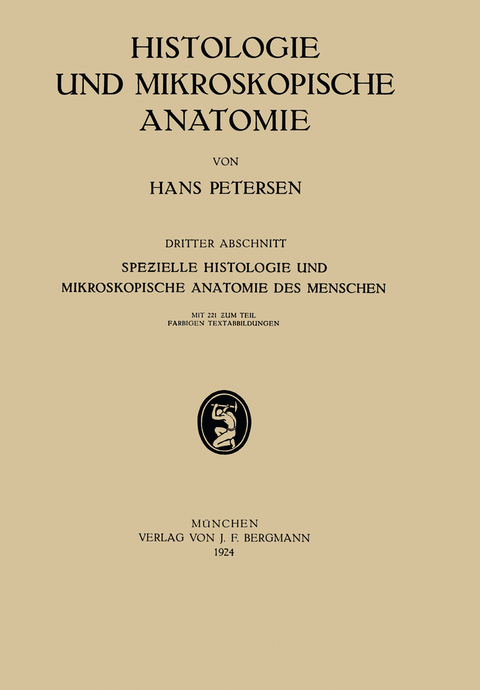 Histologie und Mikroskopische Anatomie - Hans Petersen