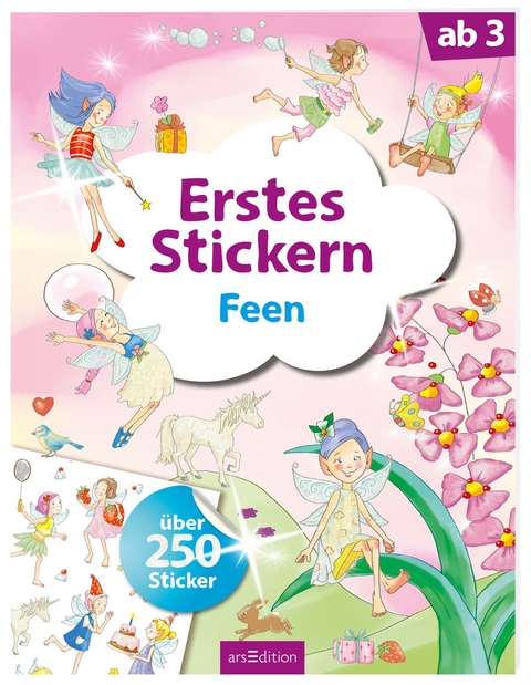 Erstes Stickern &ndash; Feen