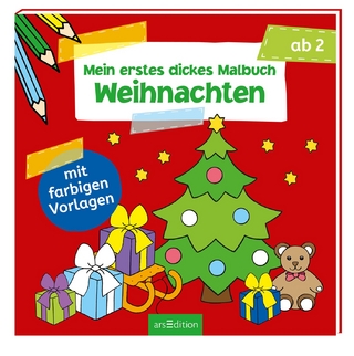 Mein erstes dickes Malbuch Weihnachten