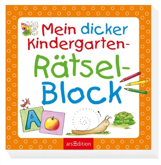 Mein dicker Kindergarten-Rätsel-Block