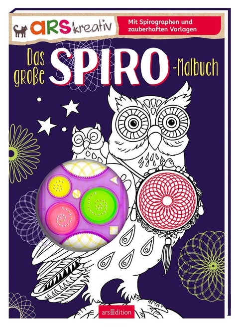 Das gro&szlig;e Spiro-Malbuch