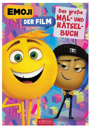 emoji - Das große Mal- und Rätselbuch