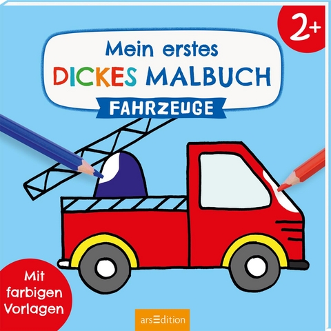 Mein erstes dickes Malbuch ab 2 &ndash; Fahrzeuge