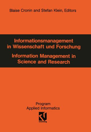 Informationsmanagement in Wissenschaft und Forschung