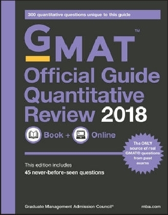 GMAT Official Guide 2018 Quantitative Review: Book + Online -  GMAC (Graduate Management Admission Council)