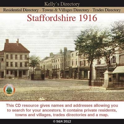 Staffordshire, Kelly's 1916 Directory