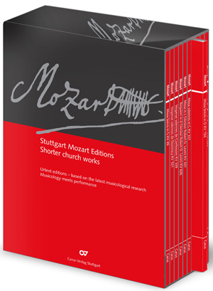 Kleinere Kirchenwerke im Urtext der Stuttgarter Mozart-Ausgabe - Wolfgang Amadeus Mozart