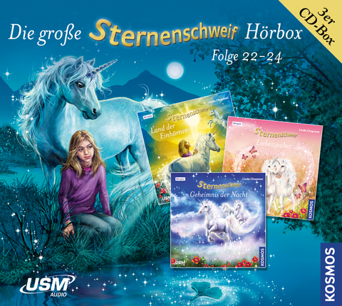 Die gro&szlig;e Sternenschweif H&ouml;rbox Folgen 22-24 (3 Audio CDs) - Linda Chapman
