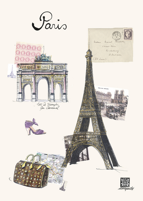 Paris by Martine Rupert Green Booklets - Triple Pack