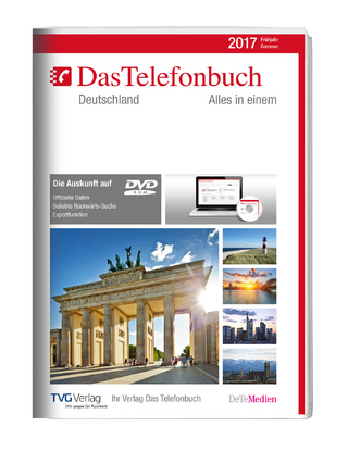 Das Telefonbuch. Deutschland Frühjahr/Sommer 2017, 1 DVD-ROM