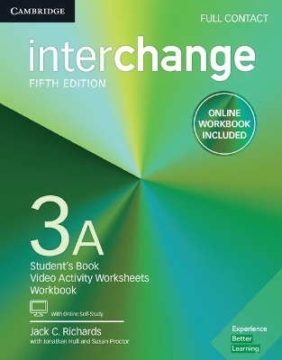 Interchange Level 3A Full Contact with Online Self-Study and Online Workbook - Jack C. Richards